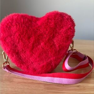 Heart-Shaped Crossbody Bag